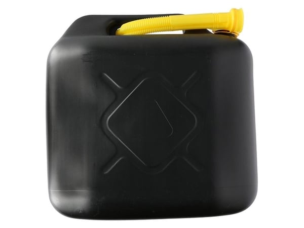 Allride Spare Canister 20L, kaatosuulakkeella, musta,