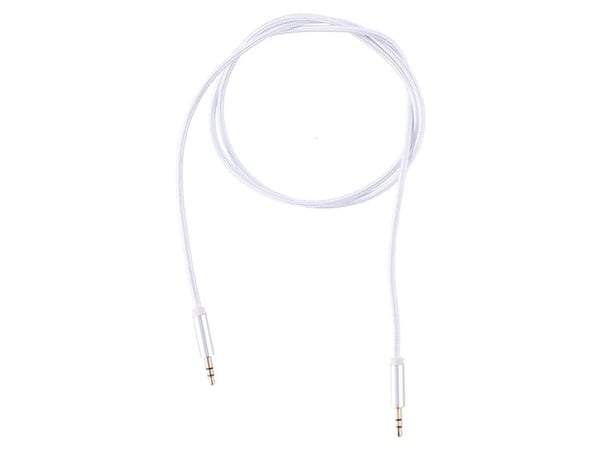 Allride Connect 2,0 minijack 3,5mm lydkabel, 1,2m, nylo