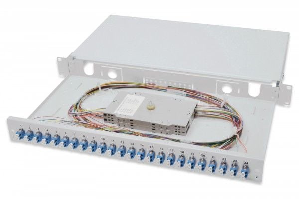 DIGITUS Professional DN-96332/9 - Fiberoptisk skarvlåda - 1U - 19"