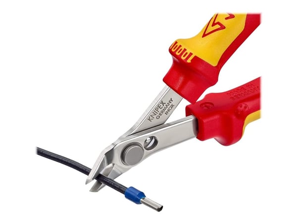 KNIPEX Electronic Super Knips - Precision cutter - isolert - shear cut