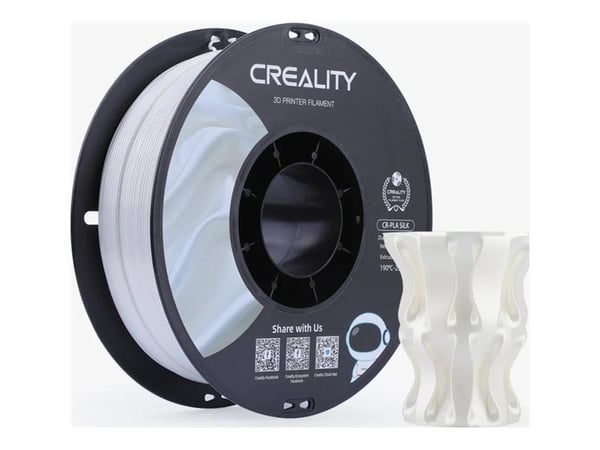 CR-Silk PLA Filamentti Creality (Baltas)