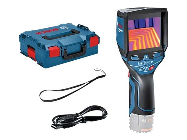 Bosch GTC 400 C Professional - Värme- och visuell ljuskamerakombo - kompakt - 0.0192 MP - Wireless LAN - SOLO