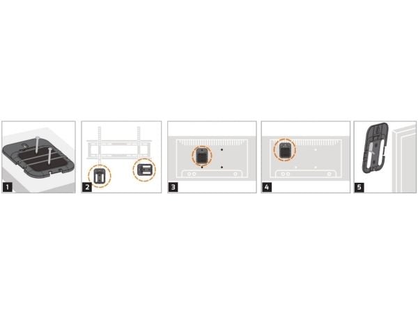 Connectech mediebox-fäste för Apple TV