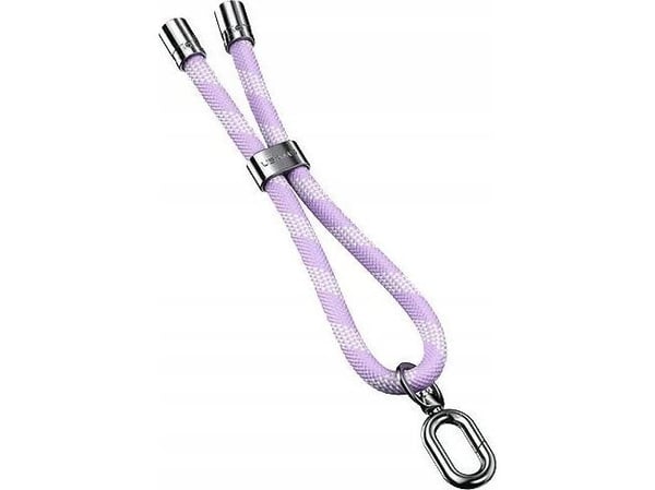 Usams Smycz for telefon USAMS 34cm biało-różowy/white-lilac