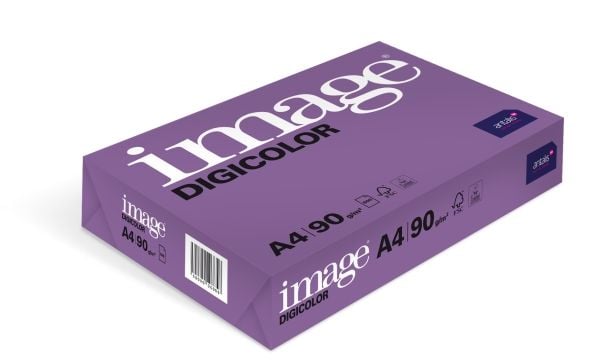 Image Digicolor - Obestruket - A4 (210 x 297 mm) - 90 g/m² - 500 ark papper
