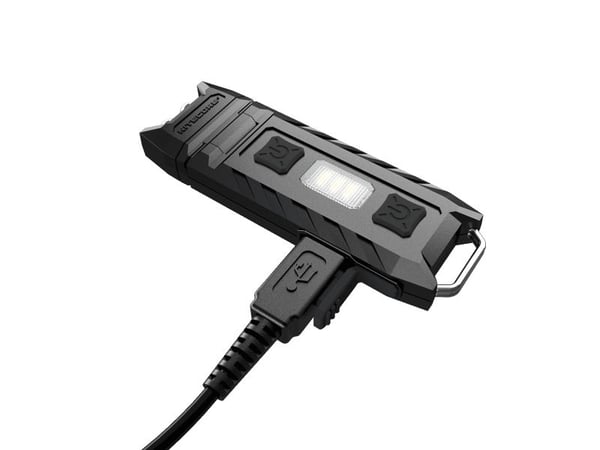 Nitecore Thumb, Lommelykt, Svart, Knapper, LED, 45 lm, 150 cd