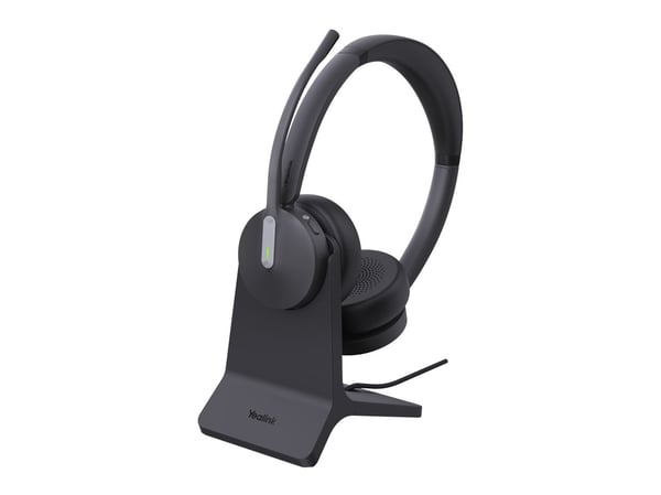 Yealink BH70 Dual - Hodesett - on-ear - Bluetooth - trådløs - USB-A via Bluetooth-adapter, USB-C via Bluetooth-adapter - svart - Optimized for Micr...