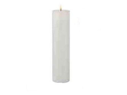 Sirius Sille kalenderlys hvit - Ø 7,5 cm - H 30 cm