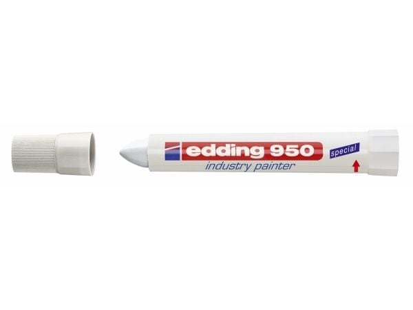 Färgmarker Edding 950-49 industri, vit