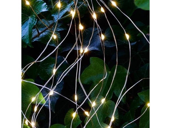 Sirius Home 30746, Sølv, Gjennomsiktig, 350 ampuller, LED, 12 W, 12 V, 2700 mm