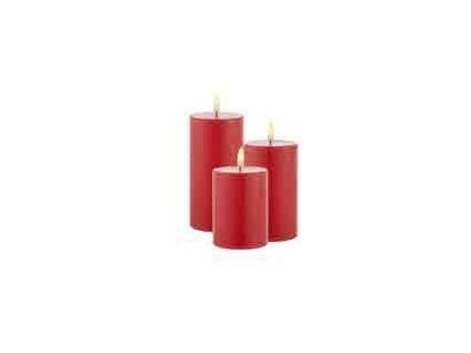 Sirius Home Sille Exclusive, Figur, Rød, Voks, 3 lamper, LED, Batteri