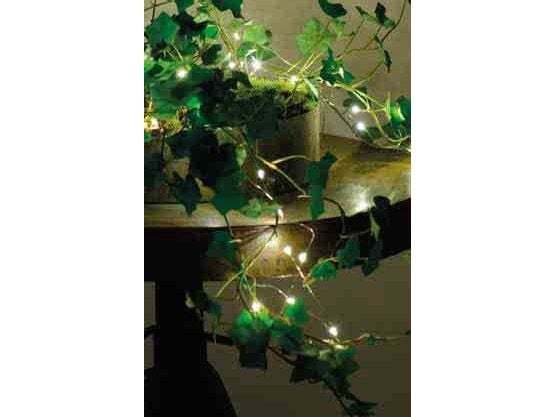 Sirius Knirke ljusslinga 40 LED – Multi/Silver