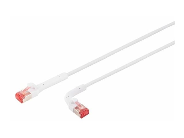 Lanview Flex-Angle - Koblingskabel - RJ-45 (hann) til RJ-45 (hann) - 1 m - 3.6 mm - U/FTP - CAT 6a - med støvel, uten hindringer, 10 Gigabit ethern...