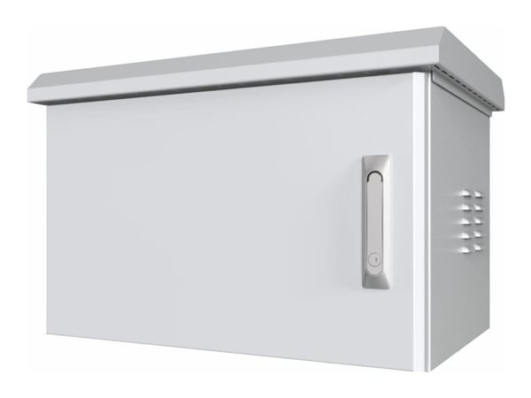 Lanview RWMIP66W07U66W, 7U, Näppäinlukko, Kotelon kiskot, 26 kg, Valkoinen