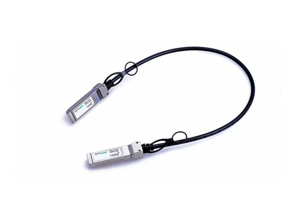 Lanview - 10GBase-AOC direct attach cable - SFP+ (hane) till SFP+ (hane) - 10 m - fiberoptisk - Active Optical Cable (AOC)