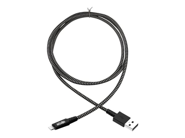 Eaton Tripp Lite Series Heavy-Duty USB-A to Lightning Sync/Charge Cable, MFi Certified - M/M, USB 2.0, 3 ft. (0.91 m) - Lightning-kabel - USB hane ...