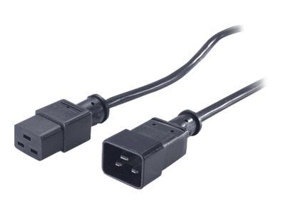 APC - Strømkabel - IEC 60320 C19 til IEC 60320 C20 - 61 cm - lajittelu - P/N: AP98892F, AP98894F, AP98896F, SUVTR30KHS, SUVTR40KH4B5S, SUVTR40KH5B5...