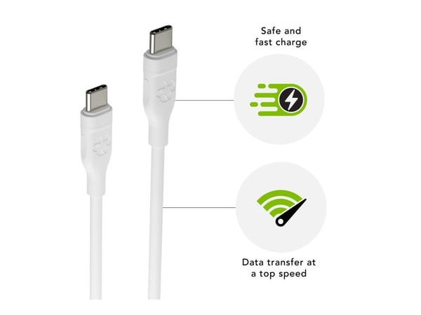 dbramante1928 CB12CCWH4277, 1,2 m, USB C, USB C, 0,48 Gbit/s, Valkoinen
