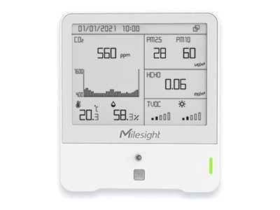Milesight AM307 - Luftkvalitetssensor - inomhus - trådlös - LoRaWAN - 868 MHz