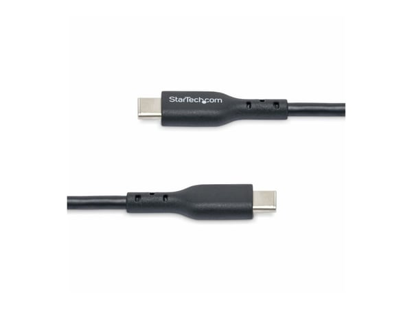 StarTech.com USB2CC2MNC, 2 m, USB C, USB C, USB 2.0, 480 Mbit/s, musta