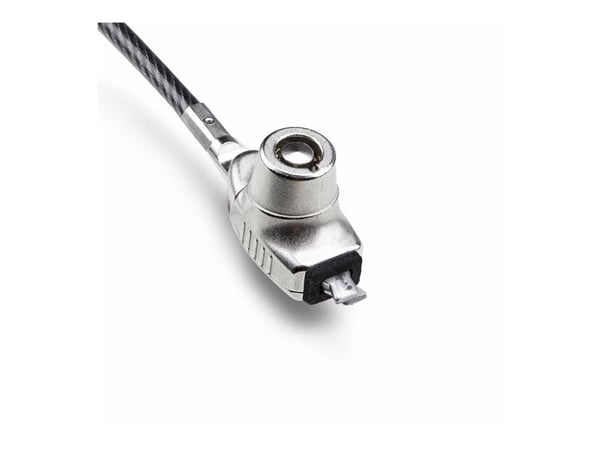 StarTech.com SNBLK-LAPTOP-LOCK, 2 m, jalo, kiila, 2 avainta, hiiliteräs, musta