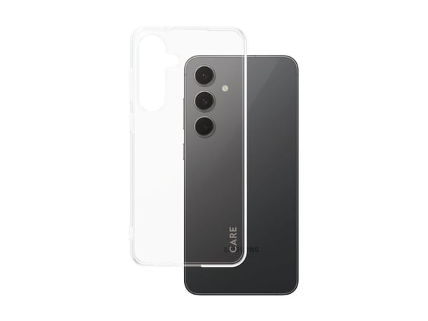 CARE by PanzerGlass X-Ray - Baksidedeksel for mobiltelefon - myk basis - termoplast-polyuretan (TPU) - gjennomsiktig - for Samsung Galaxy S24 FE