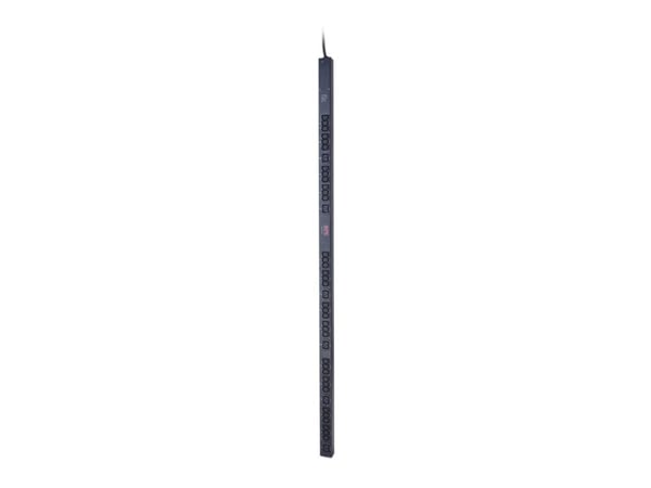 APC Rack PDU, Basic, Zero U, 11 kW, 230V, (36) C13 & (6) C19, Perus, 0U, Pystysuora, Musta, 42 AC-pistorasia(a), C13 liitin, C19 liitin