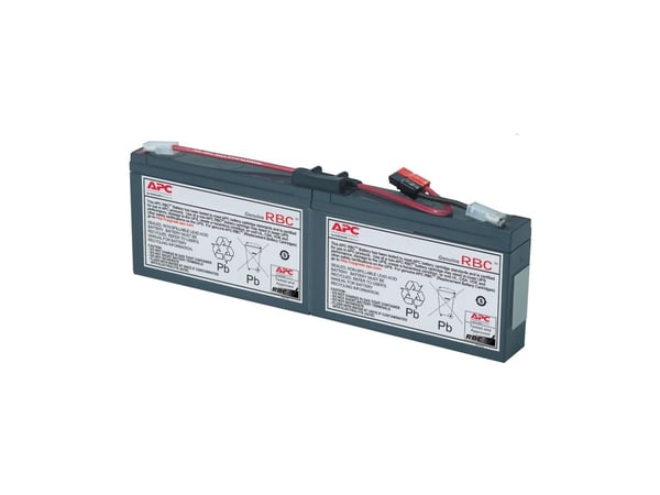 APC Replacement Battery Cartridge #18 - UPS-batteri - 1 x batteri - blysyre - svart - for P/N: AP1250RM, PS450, SC1500, SC250RM1U, SC250RMI1U, SC45...