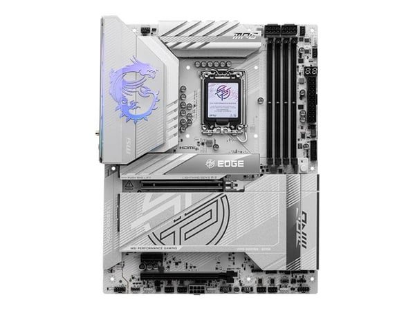 MSI MPG Z890 EDGE TI WIFI - Hovedkort - ATX - LGA1851-sokkel - Z890 Chipset - USB4, USB 3.2 Gen 1, USB 3.2 Gen 2, USB-C 3.2 Gen 2x2, USB-C 3.2 Gen2...