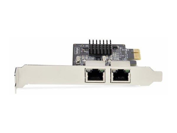 StarTech.com 2-Port Gigabit PCIe -verkkokortti, TAA-yhteensopiva - Verkkokortti - PCIe - Gigabit Ethernet x 2 - lajittelu - TAA-yhteensopiva - TAA-...