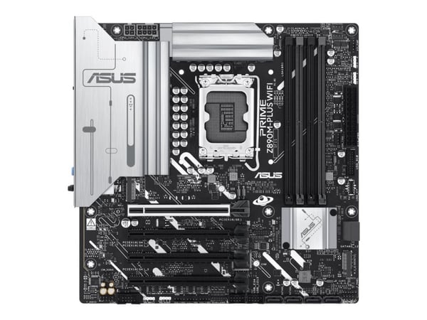 ASUS PRIME Z890M-PLUS WIFI, Intel, LGA 1851 (Socket V1), Intel Core Ultra (Series 2), LGA 1851, DDR5-SDRAM, 192 GB