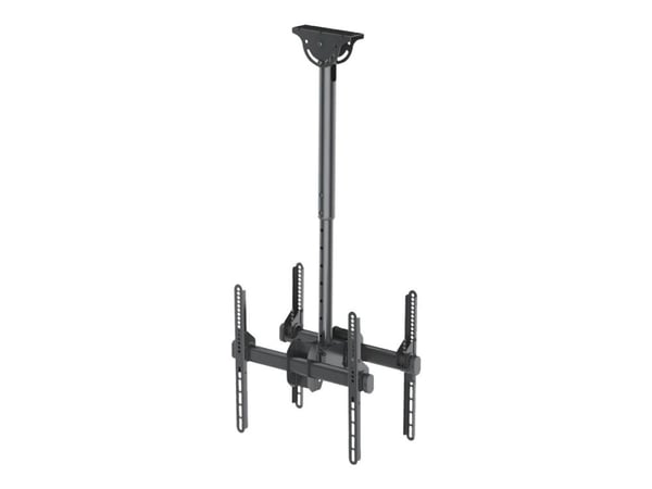 Neomounts NM-C440D - Brakett - full bevegelse - for 2 LCD-skjermer - svart - skjermstørrelse: 32"-60" - takmonterbar