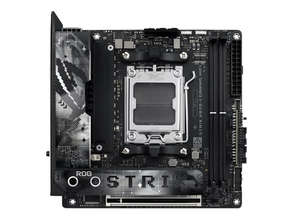 ASUS ROG STRIX X870-I GAMING WIFI - Motherboard - Mini-ITX - Socket AM5 - AMD X870 Chipsatz - USB4, USB 3.2 Gen 2, USB-C 3.2 Gen2, USB 3.2 Gen 1 - ...