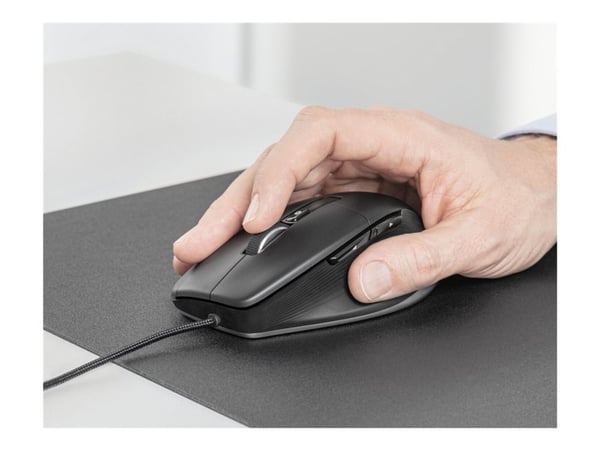3Dconnexion CadMouse Pro - Mus - ergonomisk - optisk - 7 knapper - kablet