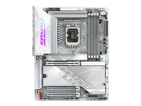 AORUS Z890 PRO ICE - Hovedkort - ATX - LGA1851-sokkel - Z890 Chipset - USB4, USB 3.2 Gen 2, USB 3.2 Gen 1, USB-C 3.2 Gen 2x2 - 5 Gigabit Ethernet, ...