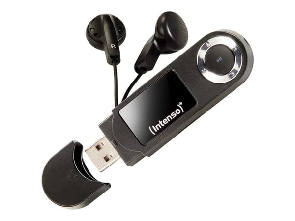 Intenso Music Walker - Digital spiller - 16 GB - svart