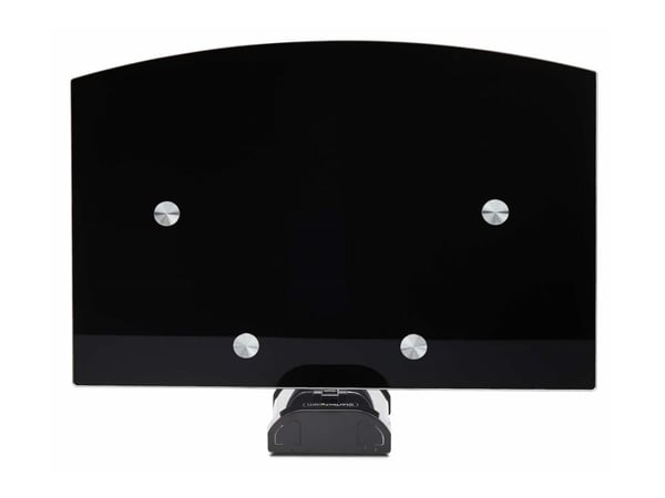 Startech Floating Wall-Mounted AV Shelf, Adjustable Height Shelf For Under TV, Organize A/V Equipment On Black Tempered Glass Shelf - Hylle - for l...
