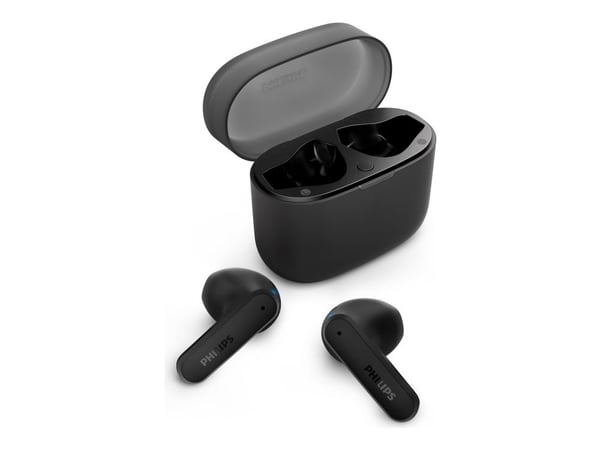Philips TAT2139BK - True wireless-hodetelefoner med mikrofon - i øret - Bluetooth - svart