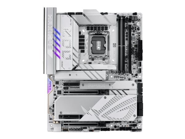 ASUS ROG MAXIMUS Z890 APEX - Hovedkort - ATX - LGA1851-sokkel - Z890 Chipset - USB4, USB-C 3.2 Gen 2x2, USB-C 3.2 Gen2, USB 3.2 Gen 1 - 5 Gigabit E...