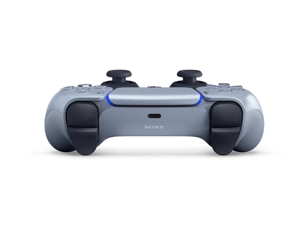 Sony Langaton DualSense-ohjain Sterling Silver V2, Pad-ohjain, PlayStation 5, D-pad, Kotipainike, Asetukset-painike, Jaa-painike, Käynnistyspainike...