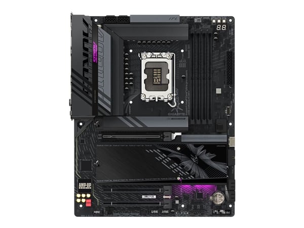 AORUS Z890 ELITE WIFI7 - Hovedkort - ATX - LGA1851-sokkel - Z890 Chipset - USB-C 3.2 Gen2, USB 3.2 Gen 1, USB4 - Bluetooth, Wi-Fi 7, 2.5 Gigabit LA...