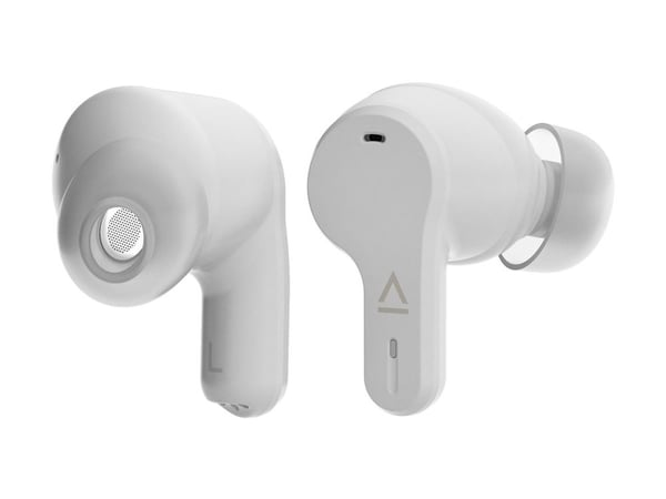 Creative Zen Air SXFI - True wireless-hörlurar med mikrofon - inuti örat - Bluetooth - aktiv brusradering - vit