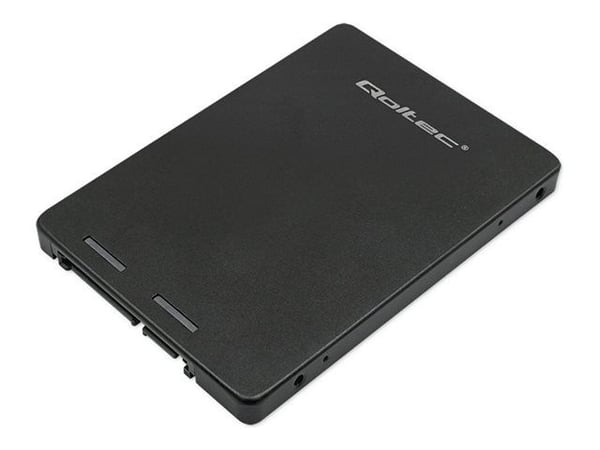 Qoltec aluminiumsadapter for M.2 SSD-stasjon | SATA NGFF til SATA III | 2TB | Superhastighet 6 Gb/s | Svart Qoltec aluminiumsadapter for M.2 SSD-stasjon | SATA NGFF til SATA III | 2TB | Superhastighet 6 Gb/s | Svart