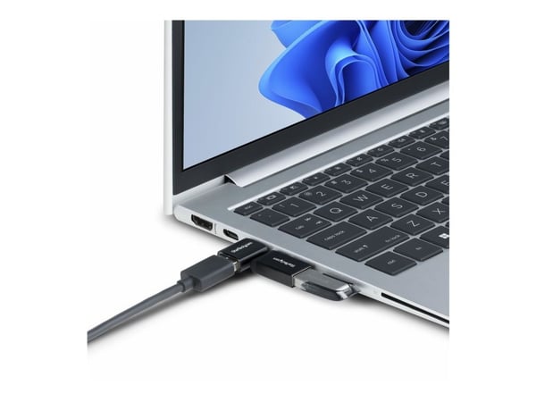 StarTech Right Angled USB-C to USB-A Adapter, USB 5Gbps, Compact USB-C Male to USB-A Female Adapter, Metal Housing, M/F - USB-adapter - USB-C (hann...