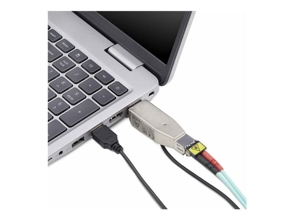 Startech Gigabit Fiber to RJ45 Ethernet Media Converter, Micro Mini - Fibermedieomformer - 1GbE - 1000Base-LX, 1000Base-T - RJ-45 / LC-enkeltmodus ...