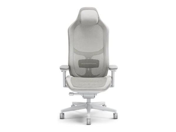 Fractal Design Refine - Spillestol - ergonomisk - liggestol - armlener - T-formet - tipping - glassfiberarmert polypropylen/polyamid - lys