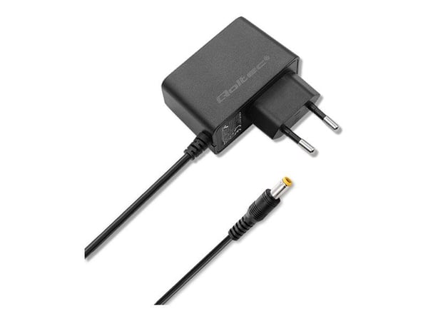 Qoltec - Premium - strømadapter - 12V, 1A, 5.5*2.5 - AC 220-240 V - 12 watt
