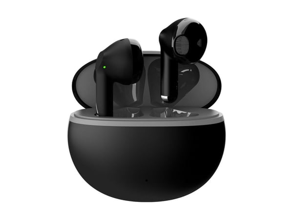 Creative Zen Air DOT - True wireless-hodetelefoner med mikrofon - on-ear - Bluetooth - svart
