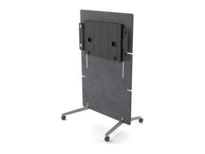 Neat Adaptive stand - pyörillä varustettu vaunu - videoneuvottelujärjestelmään - näytön koko: 65"