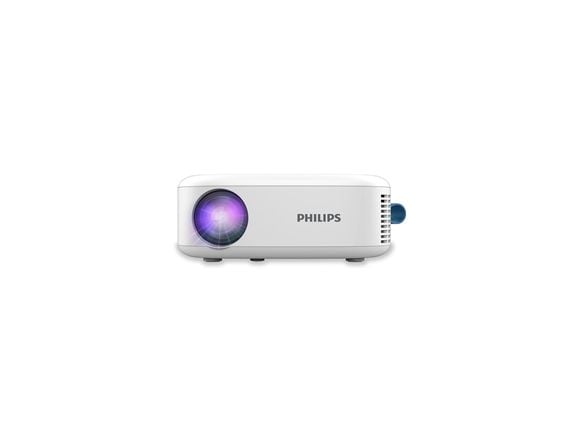 Philips NeoPix NPX113 - LCD-projektor - 100 lumen - 1280 x 720 - 16:9 - 720p - Wi-Fi - hvit